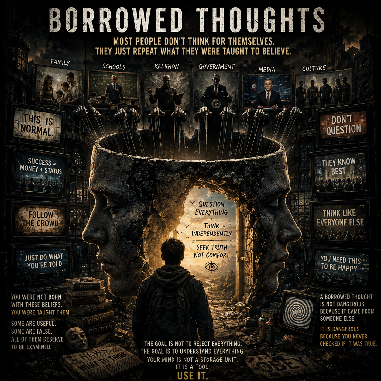 BORROWED THOUGHTS